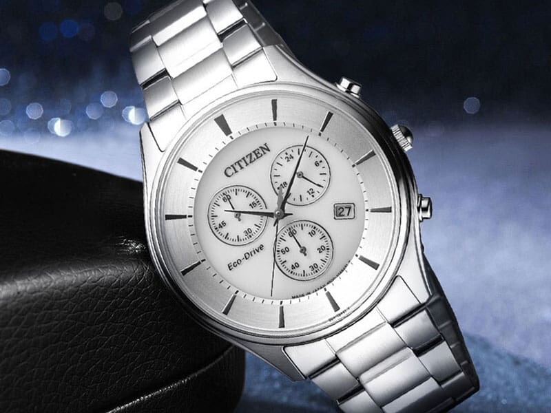 Đồng Hồ Citizen Nam Dây Kim Loại Eco-Drive AT2360-59A