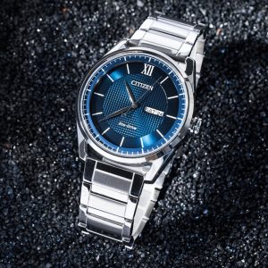 Đồng Hồ Citizen Nam Dây Kim Loại Eco-Drive AW0081-89L