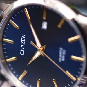 Đồng Hồ Citizen Nam Dây Kim Loại Quartz BI5006-81L