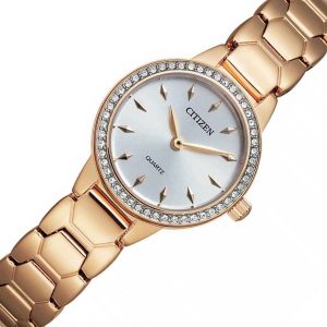 Đồng Hồ Citizen Nữ Dây Kim Loại Quartz EZ7013-58A