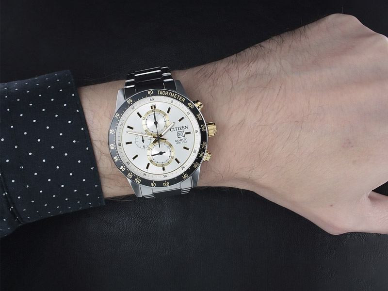Đồng Hồ Citizen Nam Dây Kim Loại Quartz AN3604-58A