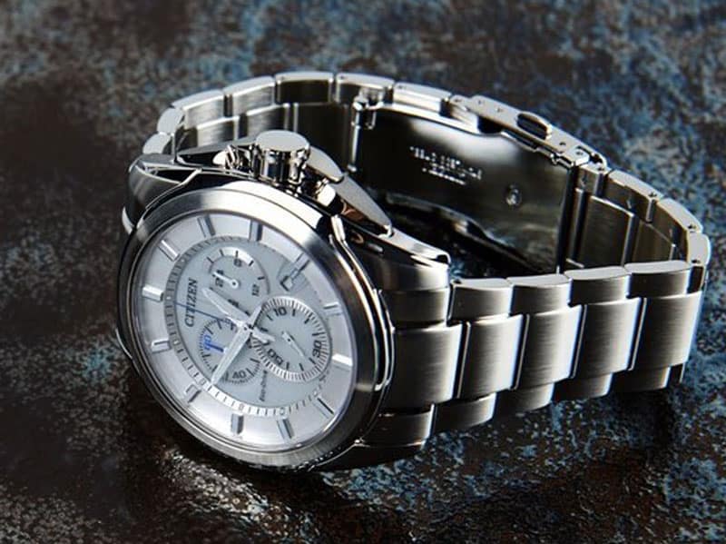 Đồng Hồ Citizen Nam Dây Kim Loại Eco-Drive AT0821-59A
