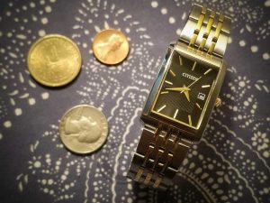 Đồng Hồ Citizen Nam Dây Kim Loại Quartz BH1678-56E