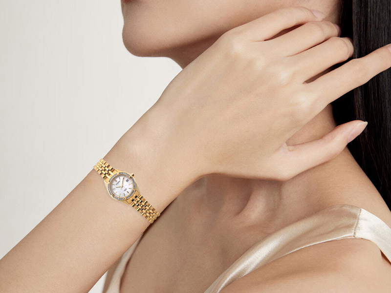 Đồng Hồ Citizen Nữ Dây Kim Loại Quartz EU6062-50D