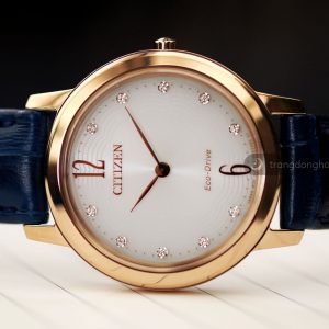 Đồng Hồ Citizen Nữ Dây Da Eco-Drive EX1493-13A