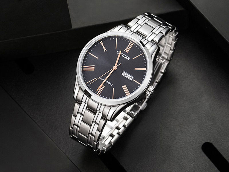Đồng Hồ Citizen Nam Dây Kim Loại Automatic NH8360-80J
