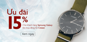 Đồng hồ citizen giảm giá