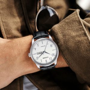 Đồng Hồ Citizen Nam Dây Da Eco-Drive BM8550-14A