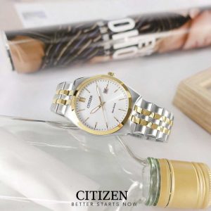 Đồng Hồ Citizen Nam Dây Kim Loại Eco-Drive BM7334-58B
