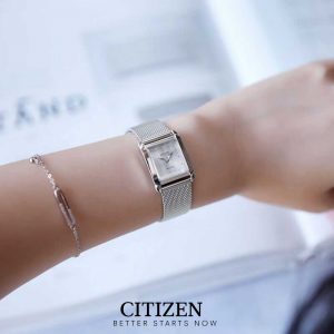 Đồng Hồ Citizen Nữ Dây Kim Loại Eco-Drive EW5590-62A