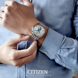 Đồng Hồ Citizen Nam Dây Kim Loại Automatic NH9130-84A