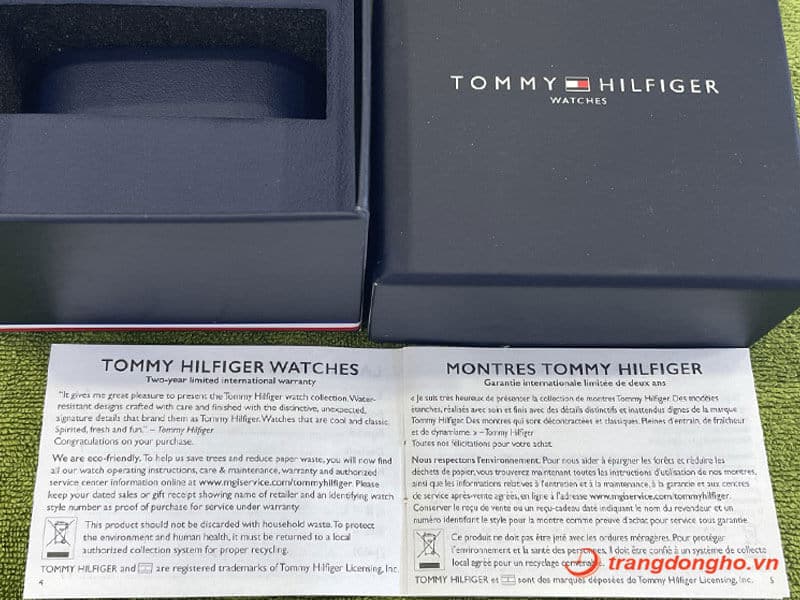 Cách phân biệt đồng hồ Tommy Hilfiger thật giả